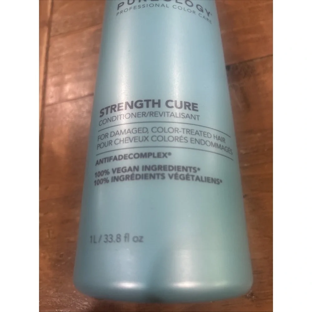 Pureology Strength Cure Conditioner 33.8 fl oz Jumbo Color Repair NEW Sealed